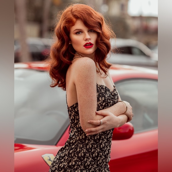 Zara - high to low floral dress - Picture 2 of 3